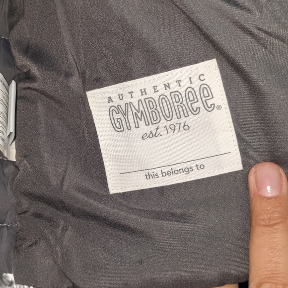 Gymboree Silver Puffer Vest, 2T - Picture 2 of 3